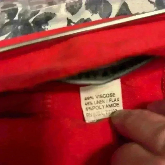 Zara viscose and linen blend pants - Picture 3 of 5